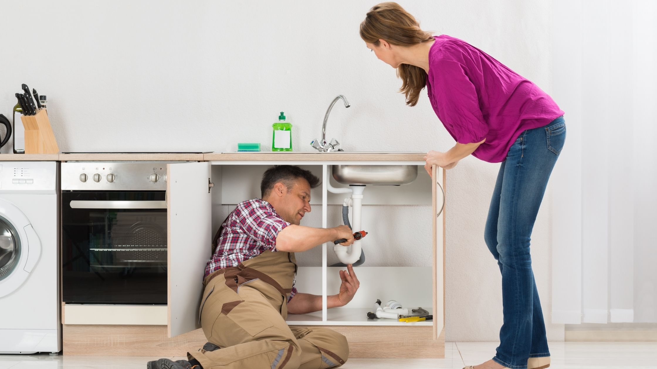 Water Damage in Kitchen